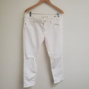 Denim Women's White Jeans Size 12